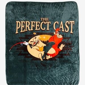 Disney A Goofy Movie fishing Blanket 60" X 70" throw nwt